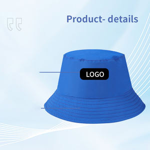 Impression personnalisée broderie chapeau plage pêcheur pêche couleur unie <span class=keywords><strong>Bob</strong></span> bassin adulte casquette seau chapeau - Product Image 2