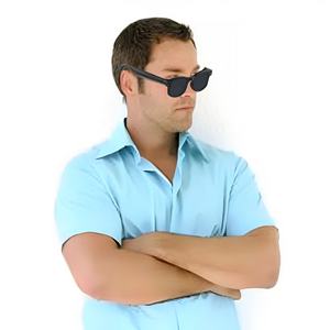 Gafas Inteligentes con Videocámara Integrada, <span class=keywords><strong>Traductor</strong></span> en Tiempo Real, Grabación <span class=keywords><strong>de</strong></span> Video Manos Libres <span class=keywords><strong>de</strong></span> 1200P, Resistente al Agua IP68 para 3C - Product Image 1