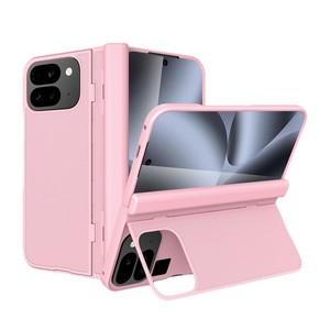 Huanmin's new spring-loaded geometric <b>stand</b> <b>phone</b> case, designed <b>for</b> the Google Pixel 10 Pro Fold, offers full coverage protecti - Product Image 5