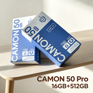รุ่นปลดล็อคทั่วโลก ดีไซน์ล่าสุดปี 2026 Camon 50 Pro โทรศัพท์มือถือรุ่นใหม่ ปลดล็อคด้วยใบหน้า - Product Image 6