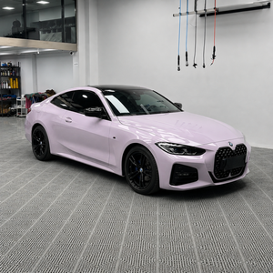 Film de protection de carrosserie automobile gris violet brillant PET 7,5 mil avec technologie Air Release et auto-réparation, film vinyle changeant de couleur PPF - Product Image 1