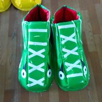 Accessoires pour événements sportifs amusants, JUNAO, matériau PVC, installation facile, modèle d'activité de team building sur mesure, A-86, vente directe d'usine en Chine