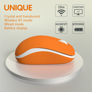 Compact Wireless Mouse <b>Mini</b> Optical 3 Buttons Battery Powered For <b>Laptop</b> Desktop Office Use Multiple Colors Available - Product Image 3