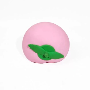 Botu - Novedades: Juguete Sensorial Gigante de TPR con Forma de Durazno Rosa, Juguete Antiestrés de Frutas para Apretar - Product Image 4