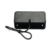Luz para Toldo de Autocaravana, Doble Color Blanco Ámbar, Interruptor Táctil, 8W, IP67, Impermeable, para Furgoneta o Camper