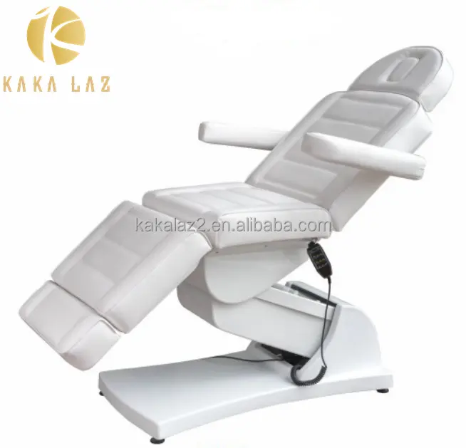 Beauty salon facial bed spa electric lifting tattoo chair cosmetic bed massage table with 3 motors