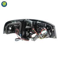 Feux arrière LED YU GUANG pour Audi A4 B7 2005-2008, feux arrière LED noirs améliorés, accessoires Audi A4 B7, feux arrière Audi A4 B7