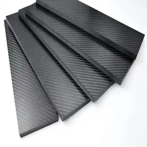 OEM 단조 3k 탄소 섬유 시트 플레이트 패널 공장, 맞춤형 탄소 섬유 블록