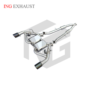 Ing Phụ Kiện Xe Hơi SS304 Thép Không Gỉ Catback Xả Cho Infiniti <span class=keywords><strong>Q50</strong></span> Q60 Q70 2.0T 3.7 2013-up Với Màu Đen End Mẹo Phần - Product Image 6