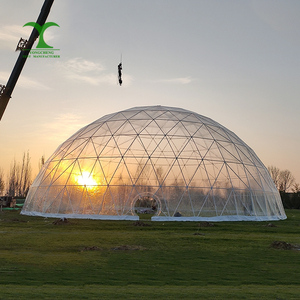 Domo Géodésique Glamping Dome Igloo <span class=keywords><strong>Ball</strong></span> Tentes pour centre d'exposition et de congrès Event Dome Tent Wedding - Product Image 4