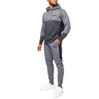 Fabricant de vêtements logo personnalisé haute qualité coton hiver pull survêtement tech polaire décontracté essentiel homme survêtement ensemble