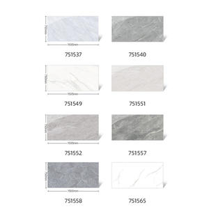 Foshan 간단한 현대 전신 대리석 패턴 바닥 타일 일반 색상 호텔 레스토랑 침실 거실 빌라 - Product Image 3