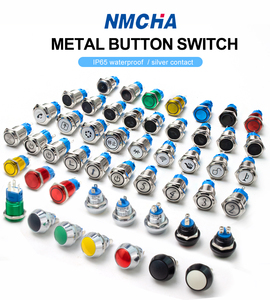 Mini 12mm bóng hình dạng điện Nút chuyển đổi không thấm nước kim loại push <span class=keywords><strong>button</strong></span> với 2NO chuyển đổi kết hợp IP65 mức 10A Max. current - Product Image 6