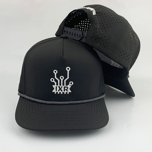 Hợp thời trang bán buôn hiệu suất TPU cao su các bản vá lỗi casquette Mens bóng chày chạy mũ tùy chỉnh dây không thấm nước Mũ Golf - Product Image 3