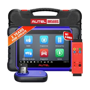 1.Advanced Autel Maxiim Im508s Pro Im508 Xp400 Immo Key Programming Tool For Professional Technicians Car Diagnostic Scanner