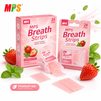 Oem Sugar Free Fresh Breath Strawberry Peppermint Strips