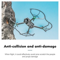 STARTRC Lame d'aile Lame d'aile à dégagement rapide Housse de protection anti-collision plus sûre Hélice Garde Drone Accessoires pour DJI Air 3