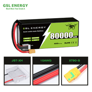 Batterie lithium-ion semi-solide GSL ENERGY 51,8 V 80 Ah 4144 Wh avec cellules de grade A 10C pour drones FPV, agriculture et <span class=keywords><strong>logistique</strong></span> - Product Image 5