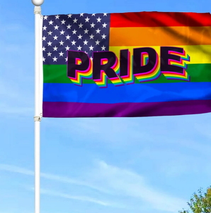 Bandera Arcoíris del Orgullo Gay, Bandera <span class=keywords><strong>de</strong></span> la Amorosa Alianza, 3x5 Pies, Bandera Personalizada <span class=keywords><strong>de</strong></span> Poliéster para Exteriores - Product Image 5