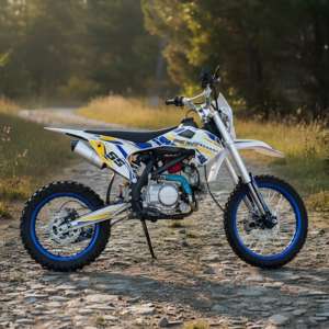 Moto de Cross <span class=keywords><strong>Enduro</strong></span> 125cc para Adultos de 4 Tiempos Todoterreno Rápida a Gasolina <span class=keywords><strong>Pit</strong></span> <span class=keywords><strong>Bike</strong></span> - Product Image 2