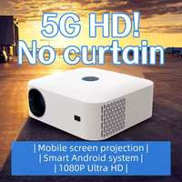 Projecteur intelligent X1 H713 4K, 500 lumens ANSI, 30-120 pouces, Android 11, 1080P LCD, couleur blanche, pour home cinéma