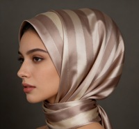 Voile Hijab en Chiffon Jacquard Métallique Respirant 100% Polyester Or Rose Argenté Premium B6 pour Usage Quotidien Musulman OEM/ODM