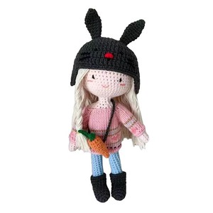 Prix bon marché et accessoire complet cadeau pour votre bébé jouets pour filles lait coton matériel bébé poupée fait à la main célèbre au Vietnam 2024 - Product Image 3