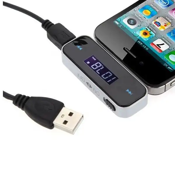 Мини FM-передатчик для iPhone 5 4S 4 3G для Samsung S4 S3 Автомобильный MP3-плеер Автомобильный fm-передатчик автомобильный MP5-плеер fm-передатчик