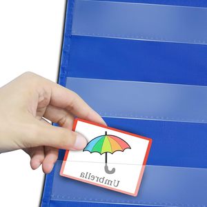 Tabla de bolsillo para el aprendizaje de idiomas en el aula, de 3 a 6 años, material PET, impresión laminada - Product Image 4