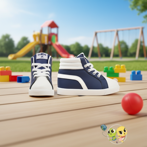 OZKIZ Zapatillas Deportivas Coreanas de Algodón Premium N03 para Niños de 2 a 6 Años, Suela de Goma, Venta al por Mayor, Moda Infantil Primavera/Otoño - Product Image 3