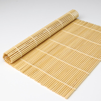 Tapis à sushi lavable pour la maison, multi-tailles, antiadhésif, outil pour enrouler les rideaux de sushi