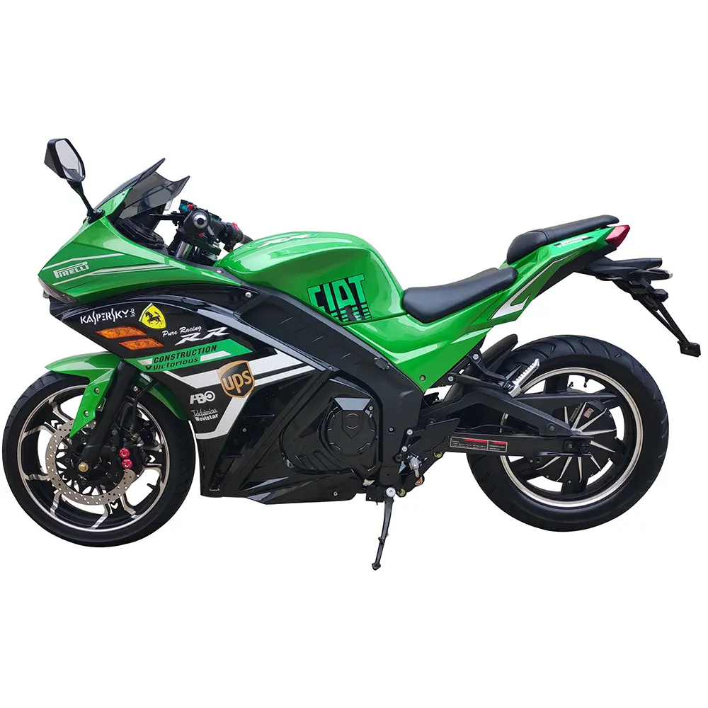 Fast Dispatch Meest Populaire Groene Multifunctionele Sport Bromfiets Custom Elektrische Motorfietsen