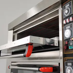 Forno elétrico para preparar pães, equipamento de padaria para pizza forno