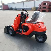 Livraison Gratuite - Nouvelle Mini-chargeuse Agricole à Trois Roues avec Moteur à Essence et Levage Hydraulique - Mini-chargeuse Compacte