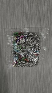 Hebilla hueca de cinco garras de 9,5 MM, hebilla de cinco garras sólida de 10 MM, ropa para niños, prensas, pinzas - Product Image 6