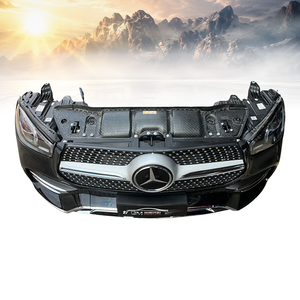 Kit de pare-chocs avant complet pour Mercedes-Benz <span class=keywords><strong>GLE</strong></span> W167 SUVCpupe <span class=keywords><strong>AMG</strong></span> 2020-2023, comprenant les phares LED GLE300 GLE400 - Product Image 1