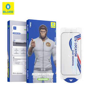 Protector de Pantalla BLUEO Premium Antipolvo de Vidrio Templado HD para 17 Pro Max 16 15 14 13 Air Plus <span class=keywords><strong>Mini</strong></span> - Product Image 1