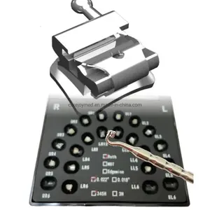 Brackets Autoleganti Dentali MBT <span class=keywords><strong>022</strong></span> <span class=keywords><strong>Roth</strong></span> <span class=keywords><strong>022</strong></span> Apparecchi Ortodontici per Allineamento Preciso dei Denti - Product Image 2