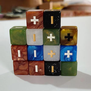 <span class=keywords><strong>ลูกเต๋า</strong></span>มุมสี่เหลี่ยมลูกเต๋าเสริมและลบสัญลักษณ์การดำเนินการลูกเต๋าลายไข่มุก16มม. <span class=keywords><strong>ลูกเต๋า</strong></span>สอนคณิตศาสตร์ - Product Image 5