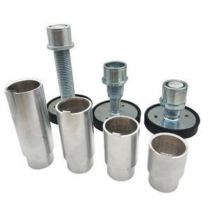 Lage profiel schaarhefbrug met 2 kolommen, hoogteverhogende kolom en 50 mm diameter, 4000 kg capaciteit voor autoreparatiebedrijven - Product Image 3