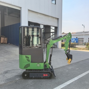 Mini excavadora Excavadora eléctrica multifunción con cabina CE/EPA/Euro 5 Motor potente Excavadora piloto hidráulica Granja Huerto - Product Image 4