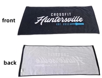 Serviettes de sport, yoga, spa, gym, golf, natation, plage, bain en microfibre de coton super absorbantes multicolores avec logo personnalisé