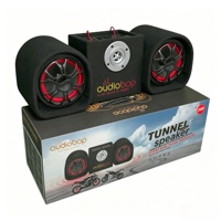 Subwoofer audio pour voiture 12V DC actif, haute puissance, basses profondes, système audio BT 5.4 pour cinéma maison, ordinateur