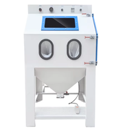 Machine de sablage sans poussière de haute qualité, machine de sablage industrielle manuelle pour l'élimination de la rouille des pièces automobiles
