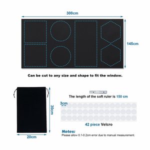 Materiale temporaneo oscurante 100%, senza <span class=keywords><strong>tende</strong></span> <span class=keywords><strong>da</strong></span> trapano <span class=keywords><strong>tende</strong></span> oscuranti facile <span class=keywords><strong>da</strong></span> attaccare sulle finestre <span class=keywords><strong>per</strong></span> <span class=keywords><strong>camera</strong></span> <span class=keywords><strong>da</strong></span> <span class=keywords><strong>letto</strong></span> soppalco - Product Image 2