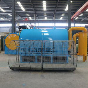 Fourneau de carbonisation horizontal pour bois, vente directe usine, équipement de production de biochar, machine de formage de charbon de bois à partir de branches - Product Image 3