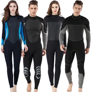 New Custom 2mm 3mm 5mm Man Woman Neoprene Fabric Full Long Sleeve Diving Suit Wet Suit Surfing Suit Wetsuit