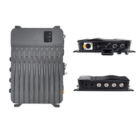 D2184B Lecteur UHF RFID Quadri Canal Impinj E710 RS232 RS485 RJ45 Portée 15m IP67 pour Gestion Entrepôt Identification Véhicule
