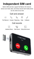 Reloj Inteligente S999 para Hombre, Pantalla TFT de 2.88 Pulgadas, 4GB+64GB, Cámara Dual HD, Videollamada, WIFI 5G, Batería de 2300mAh, Resistente al Agua IP67, Correo Electrónico
