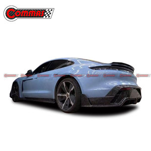 ชุดแต่ง Porsche Taycan รุ่น MSY สไตล์คาร์บอนไฟเบอร์แห้ง ประกอบด้วยกันชนหน้า-หลัง ครอบกระจกมองข้าง สเกิร์ตข้าง สปอยเลอร์หลัง - Product Image 2